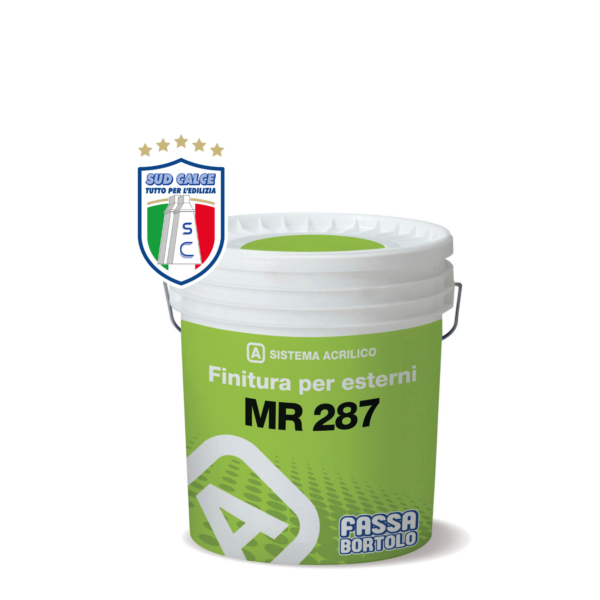Idropittura per esterni alto riempimento bianca MR 287-Fassa Bortolo 5 lt