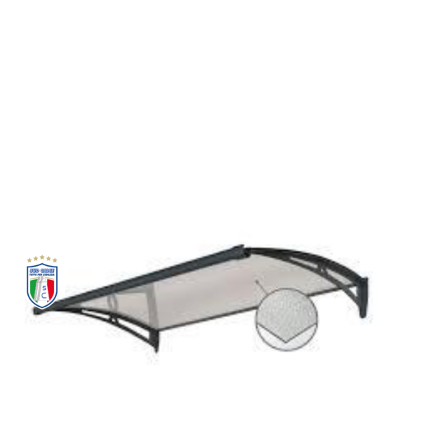 Pensilina da esterno grigio antracite Premium 100x150 cm